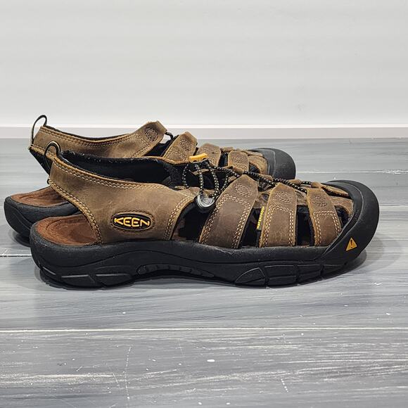 KEEN Men's Newport Sandals Closed Toe Durable Leather Water Sandals Size 13 - Picture 4 of 10